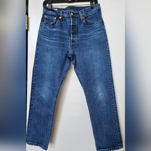Women's Levis 501 Crop